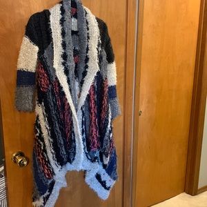 Free people cozy open cardigan sweater